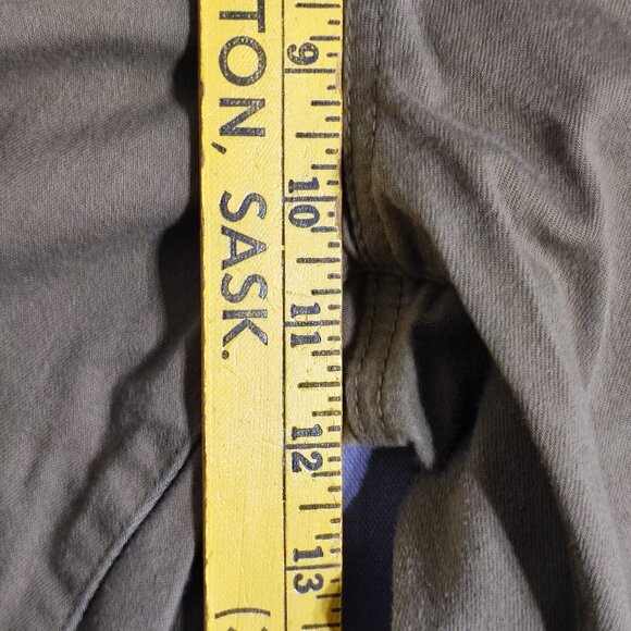 Chico's jeans woman's 2( L/12) olive green colour Platinum Boyfriend style - Picture 13 of 14